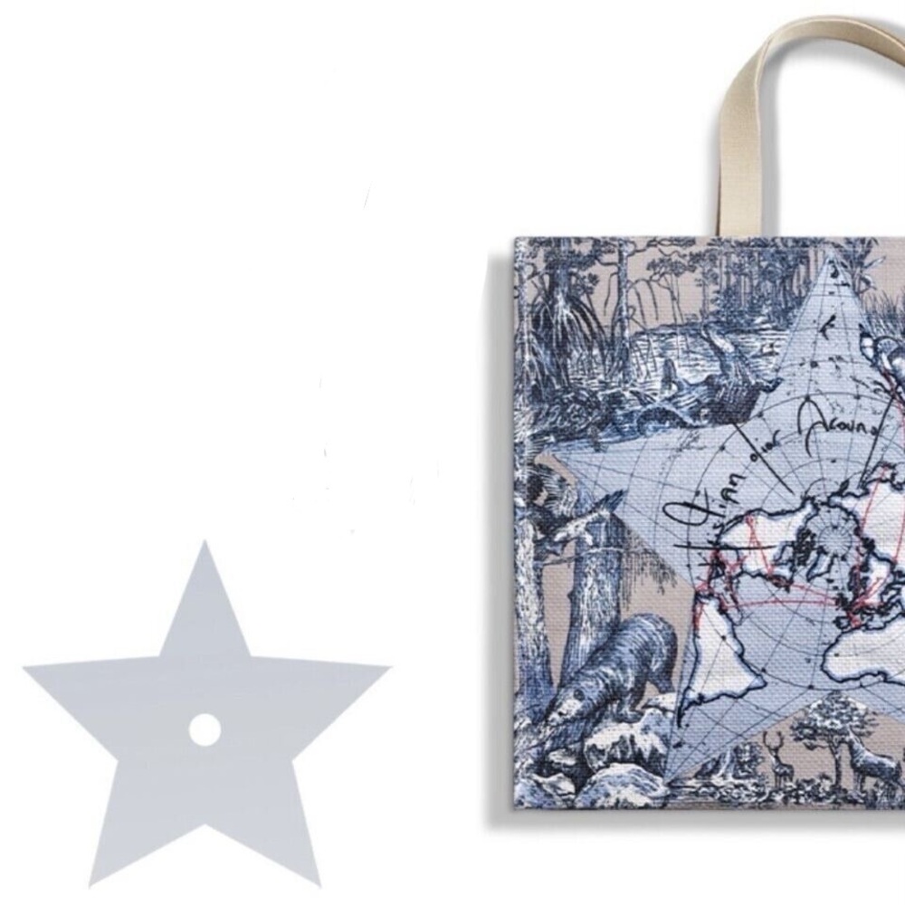 DIOR AROUND THE WORLD TOTE BAG